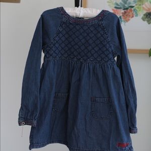Denim dress